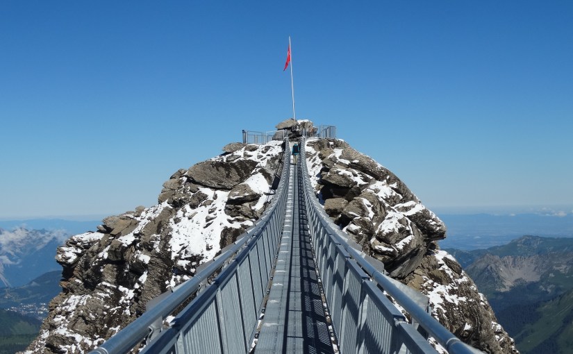 The Retirees go Abroad – Glacier 3000 at Mont Scex Rouge&nbsp;Switzerland