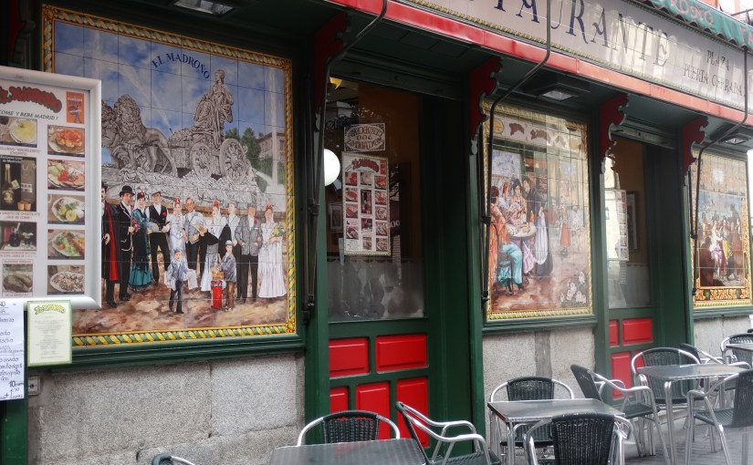 The Retirees go Abroad – the Iberian Peninsula – Madrid and&nbsp;Tapas